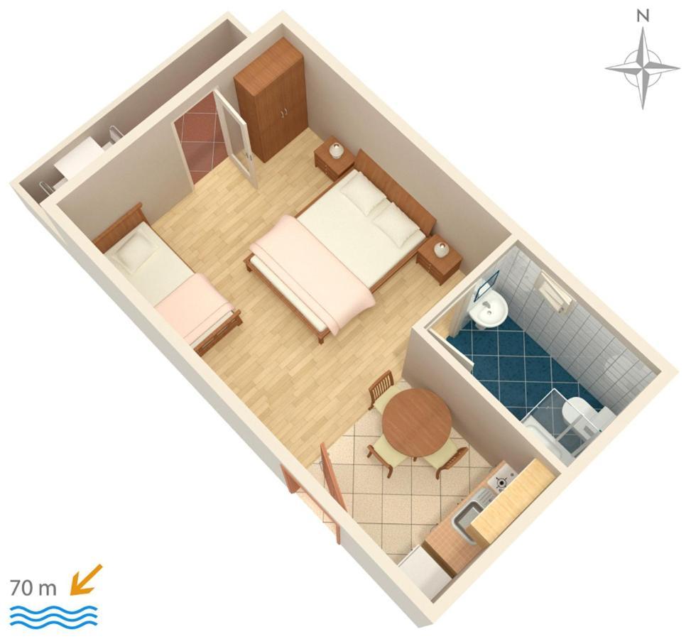 Apartments By The Sea Mandre, Pag - 3084 Kolan Εξωτερικό φωτογραφία